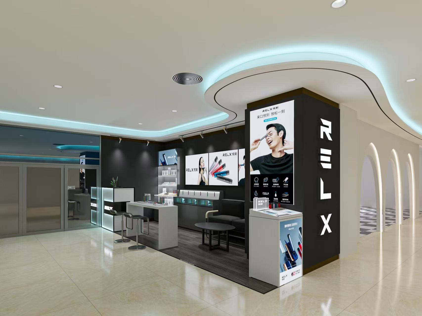 电子烟展示柜