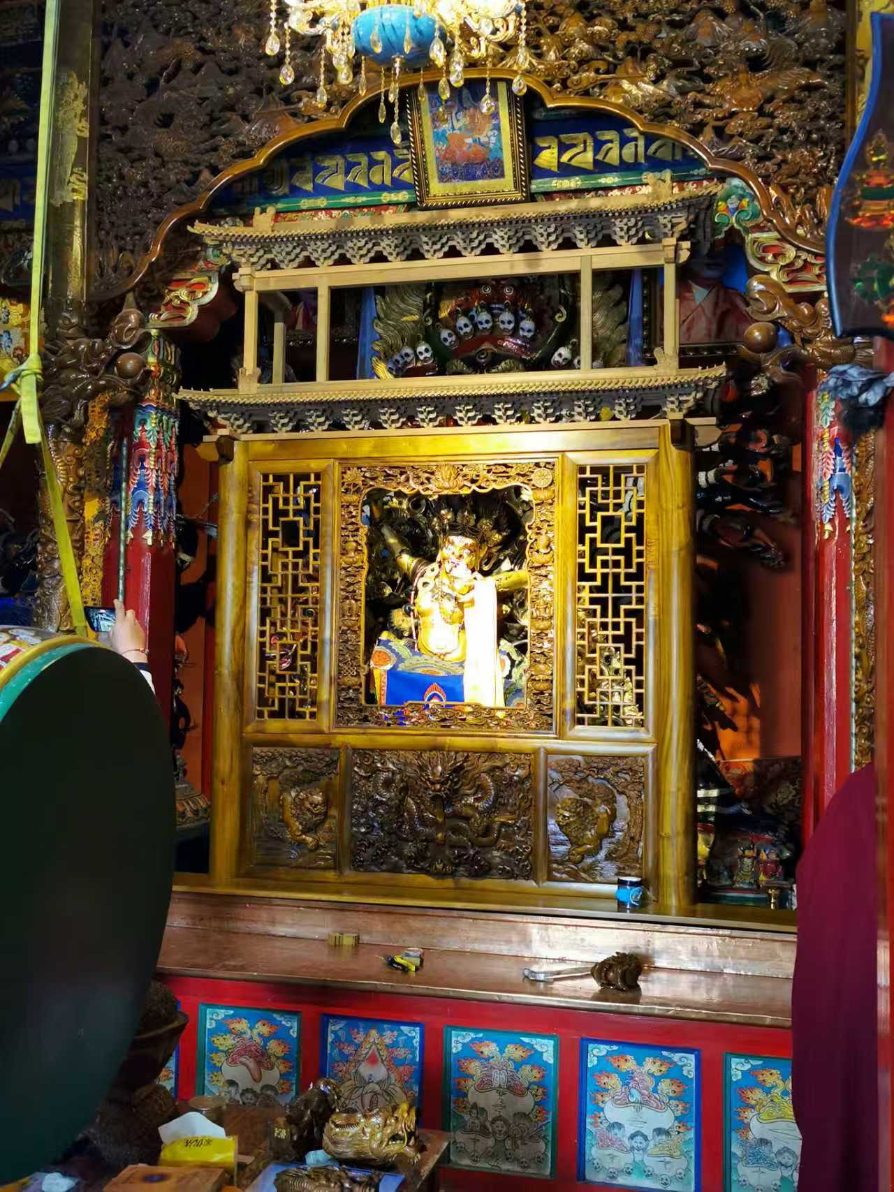金丝楠佛堂制作
